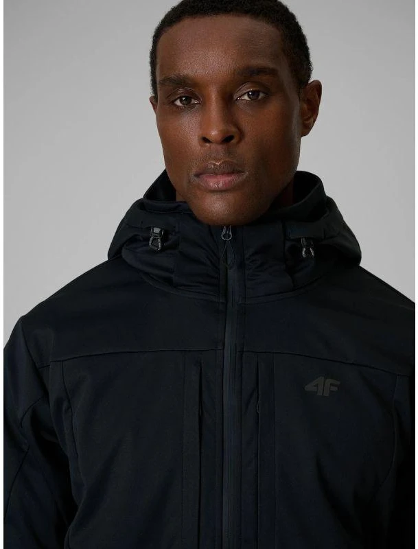 Vyriška „softshell“ striukė 4F 4FWSS26TSOFM563-20S su vėjui atsparia 8000 membrana