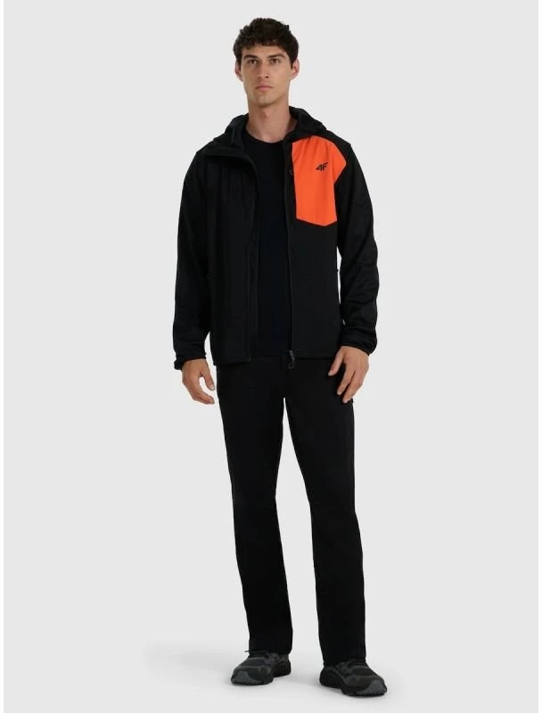 Vyriška softshell striukė 4F, juoda