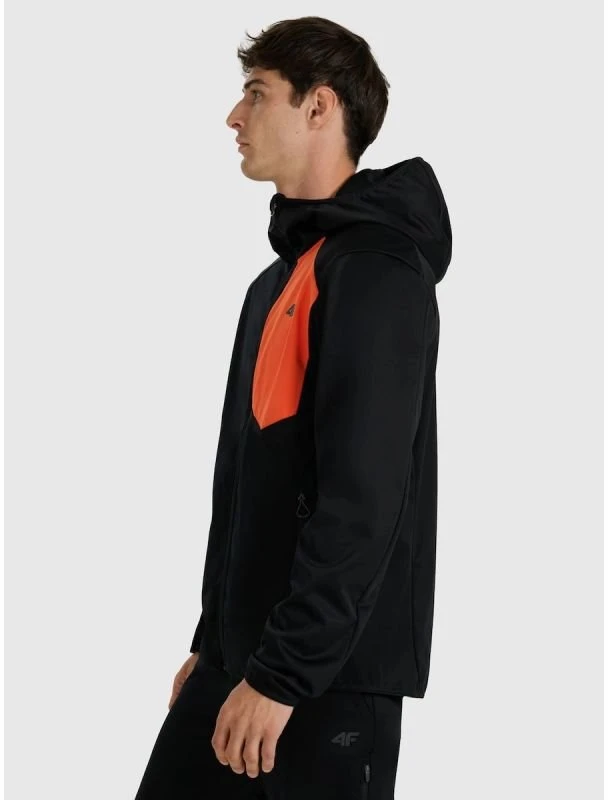 Vyriška softshell striukė 4F, juoda