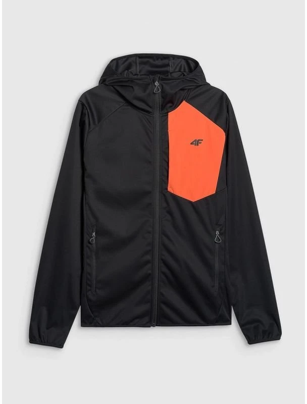 Vyriška softshell striukė 4F, juoda