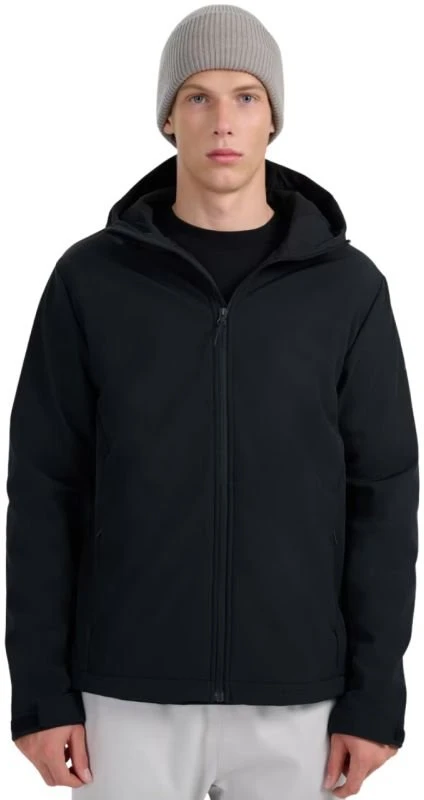 Vyriška softshell striukė 4F M362, juoda