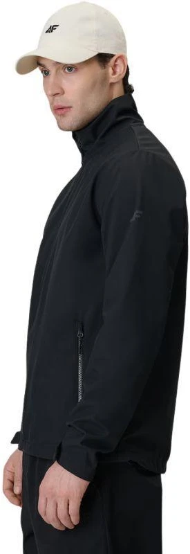 Vyriška „softshell“ striukė 4F M548, sodriai juoda 4FWSS26TSOFM548 20S