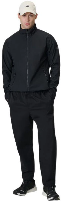 Vyriška „softshell“ striukė 4F M548, sodriai juoda 4FWSS26TSOFM548 20S
