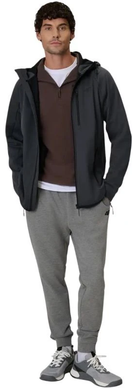 Vyriška softshell striukė 4F M646, antracito