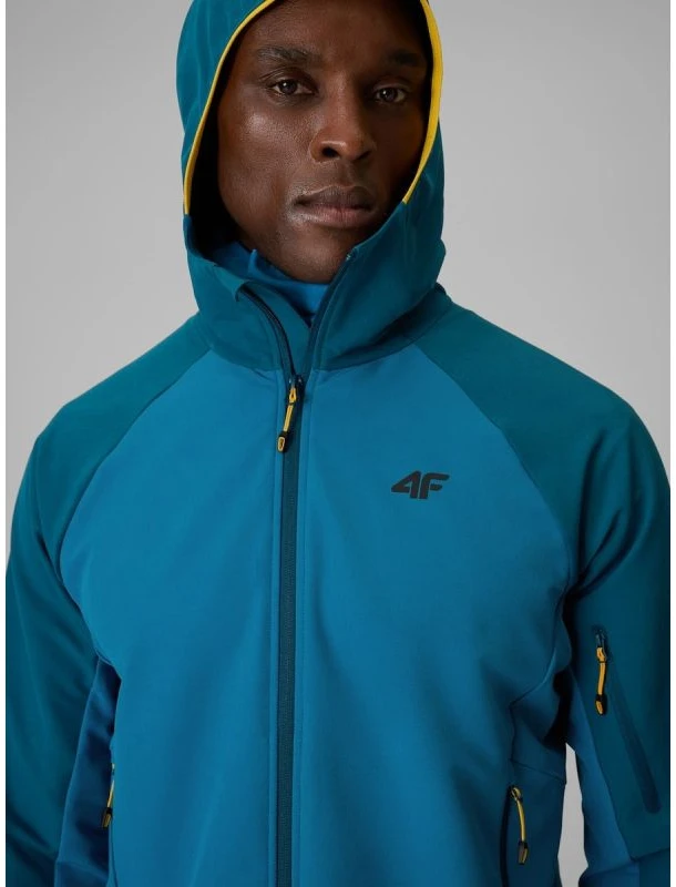 Vyriška softshell striukė 4F, mėlyna