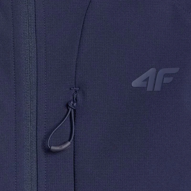 Vyriška softshell striukė 4F, tamsiai mėlyna