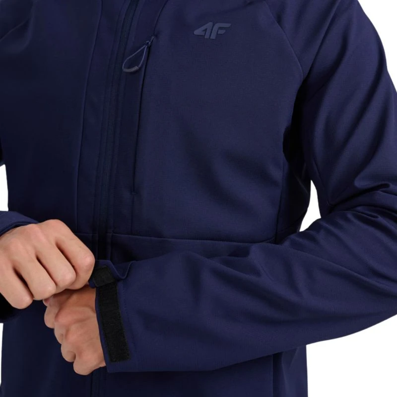 Vyriška softshell striukė 4F, tamsiai mėlyna