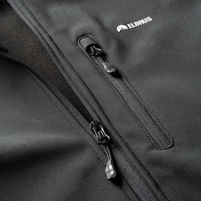 Vyriška softshell striukė Elbrus Iver, juoda