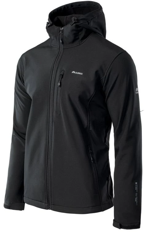 Vyriška softshell striukė Elbrus Iver, juoda