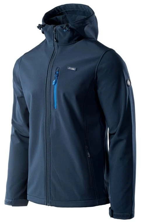 Vyriška softshell striukė Elbrus Iver, tamsiai mėlyna