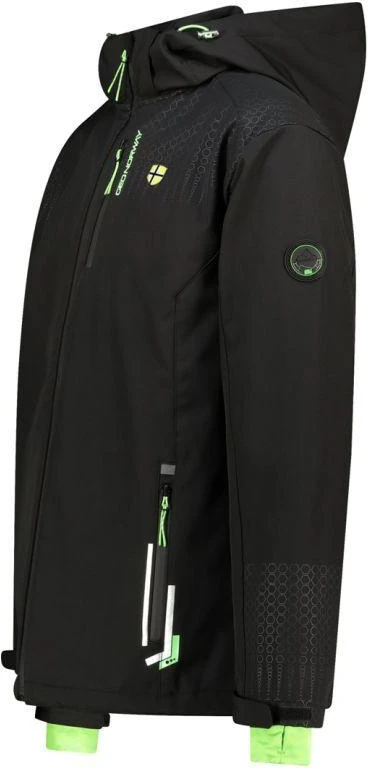 Vyriška „Softshell“ striukė „Geographical Norway Trelino“ Juodas-Žalias Db Men 0124, juoda / žalia (WZ8556H/GN-Juodas / Žalias)