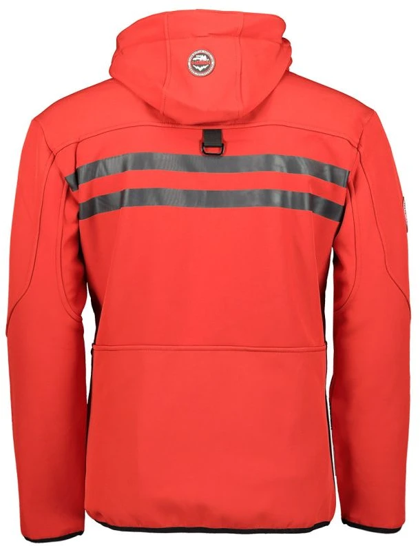 Vyriška softshell striukė Geographical Norway Royaute, raudona ir juoda