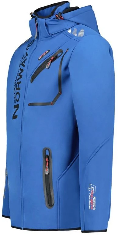 Vyriška softshell striukė Geographical Norway, mėlyna ir juoda