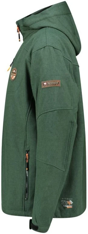 Vyriška softshell striukė Geographical Norway Tolympia, žalia