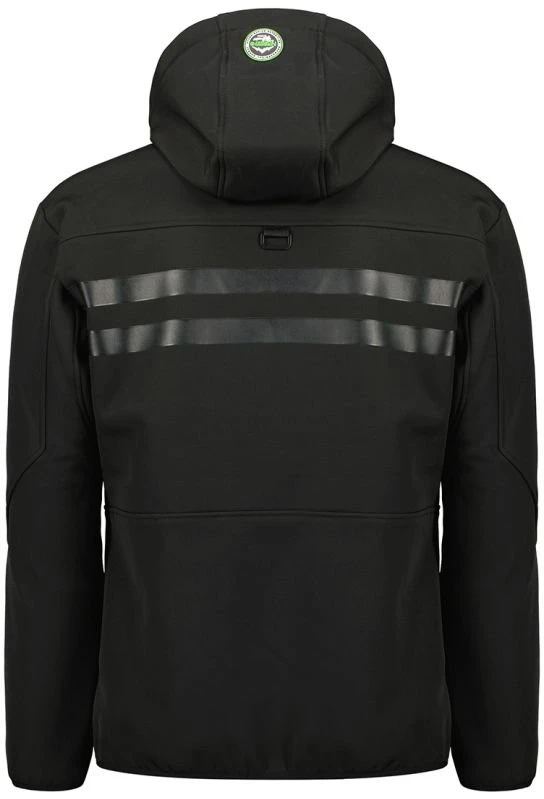 Vyriška softshell striukė Geographical Norway Royaute 068, juoda ir žalia