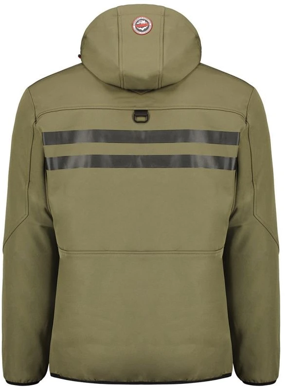 Vyriška softshell striukė Geographical Norway Royaute, chaki ir juoda