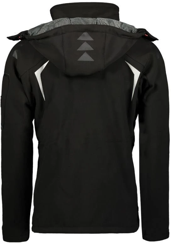 Vyriška softshell striukė Geographical Norway Techno, juoda