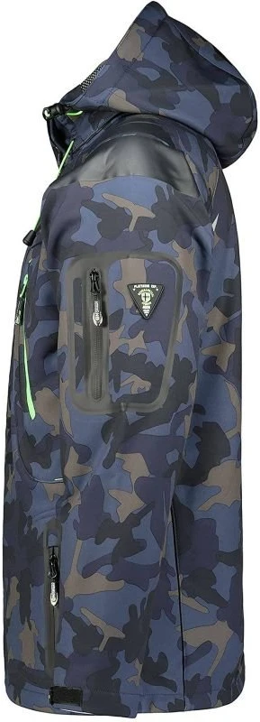 Vyriška softshell striukė Geographical Norway Techno, tamsiai mėlyna