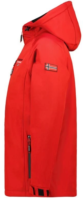 Vyriška softshell striukė Geographical Norway Takito, raudona