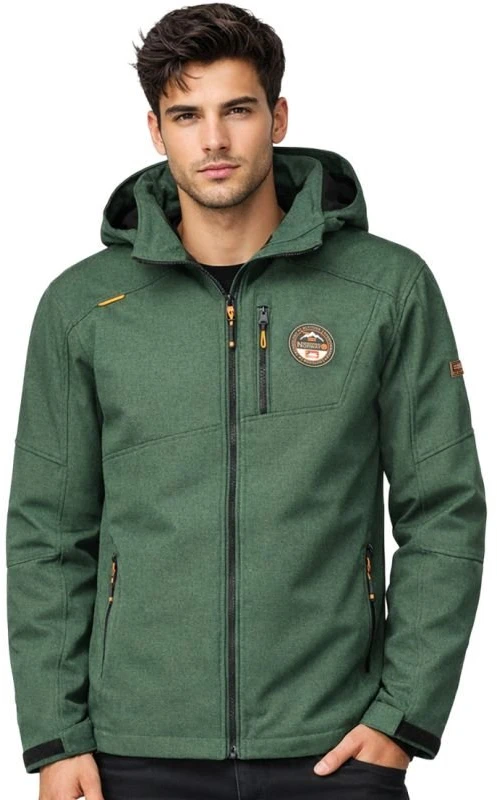 Vyriška softshell striukė Geographical Norway Tolympia, žalia