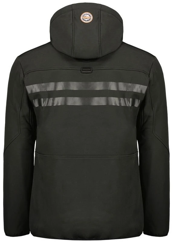 Vyriška softshell striukė Geographical Norway, juoda ir oranžinė