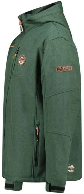 Vyriška softshell striukė Geographical Norway Tolympia, žalia