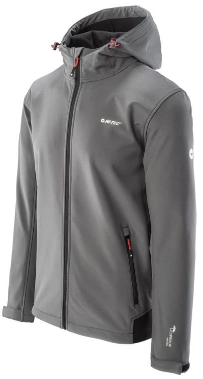 Vyriška softshell striukė Hi-Tec Noxon, pilka