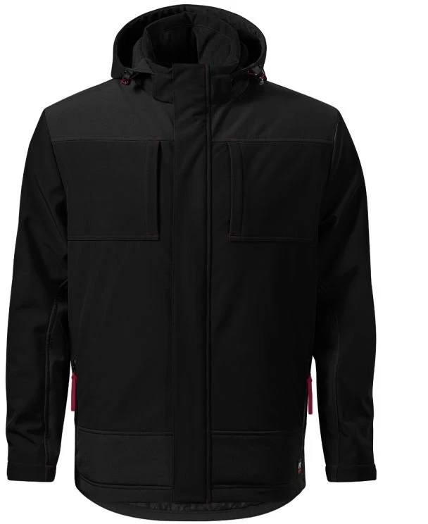 Vyriška softshell striukė Rimeck Vertex, juoda