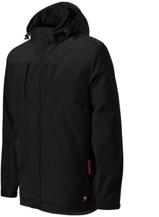 Vyriška softshell striukė Rimeck Vertex, juoda