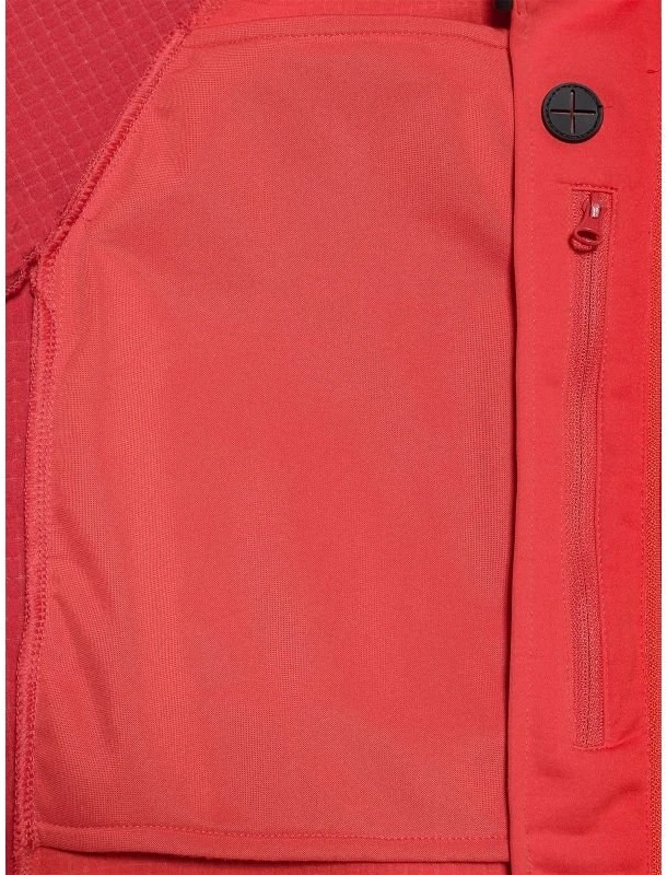 Vyriška softshell striukė su AIRMEM™ 20 000 membrana 4F, raudona