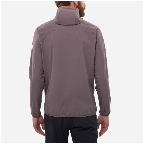 Vyriška softshell striukė su gobtuvu Millet Kamet XCS Light, slyvinė