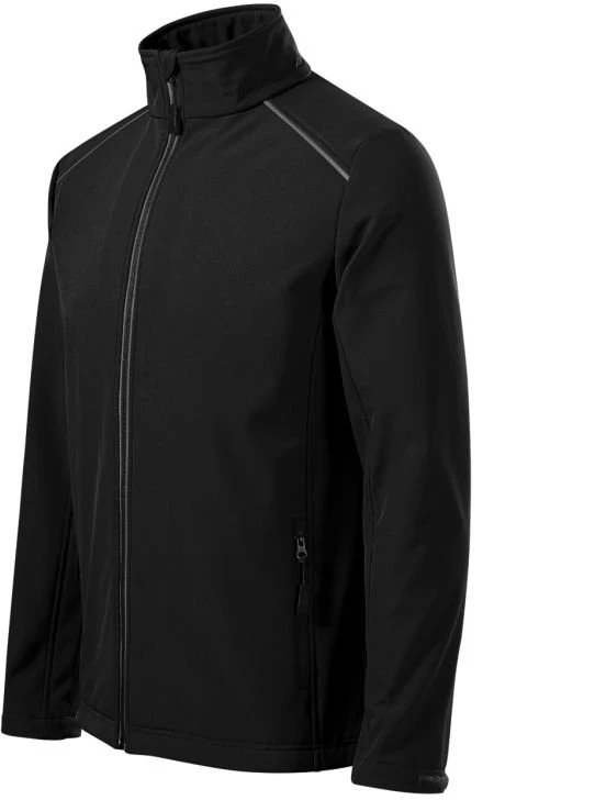 Vyriška softshell striukė su membrana Malfini Valley, juoda