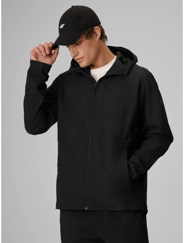 Vyriška softshell striukė su NeoDry 8000/5000 membrana 4F, juoda