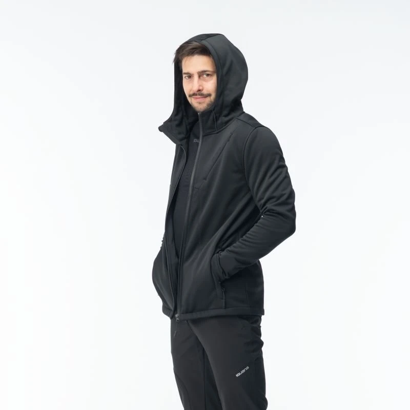 Vyriška softshell striukė su reguliuojamu gobtuvu Iguana Rocher