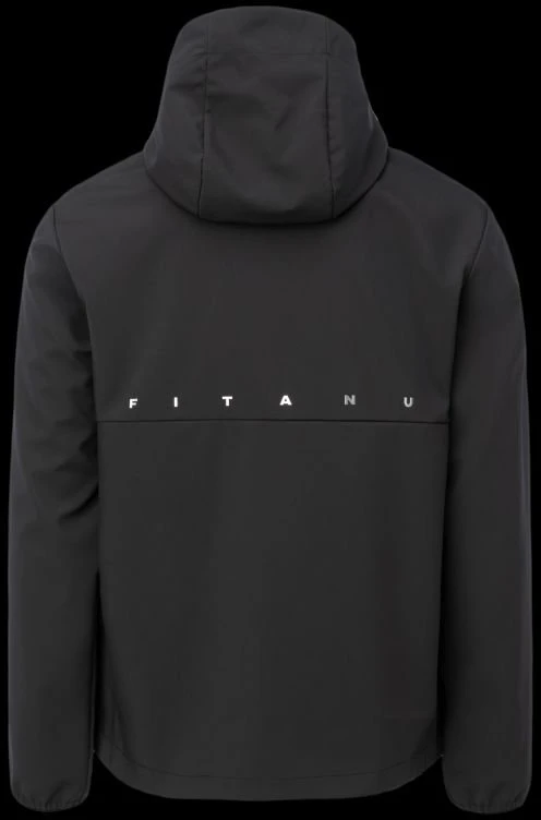 Vyriška softshell striukė su reguliuojamu gobtuvu Fitanu