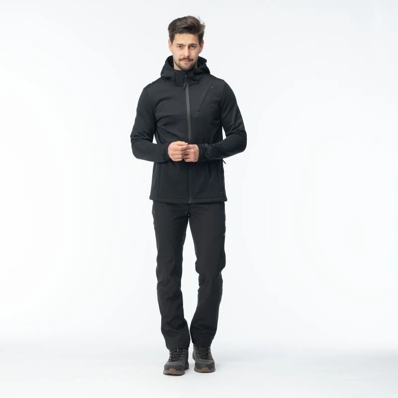 Vyriška softshell striukė su reguliuojamu gobtuvu Iguana Rocher