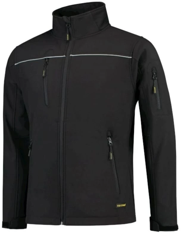 Vyriška softshell striukė Tricorp Luxury, juoda