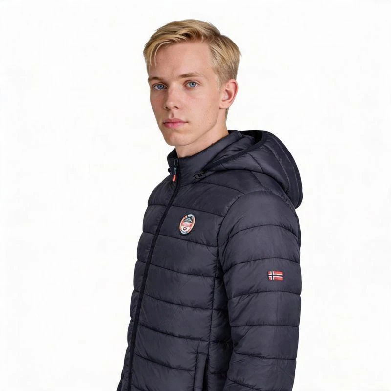Vyriška striukė Geographical Norway AMIGOMAP LONG HOOD DB NAVY MEN 233 NAVY (WZ5088H/GN-MARINE)
