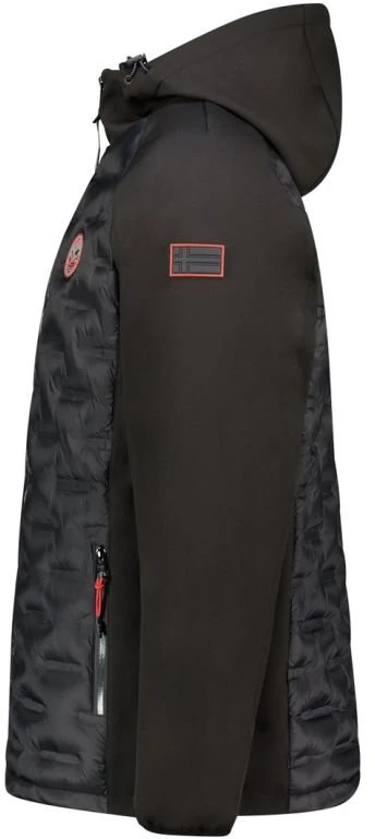 Vyriška striukė Geographical Norway Bael, juoda