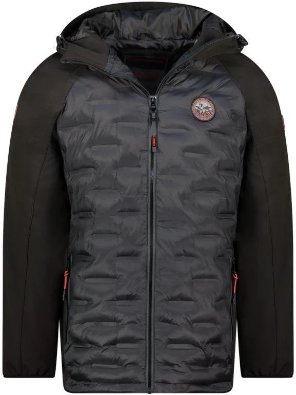 Vyriška striukė Geographical Norway BAEL Juodas DB MEN 056 Juodas (WZ8113H/GN-NOIR)