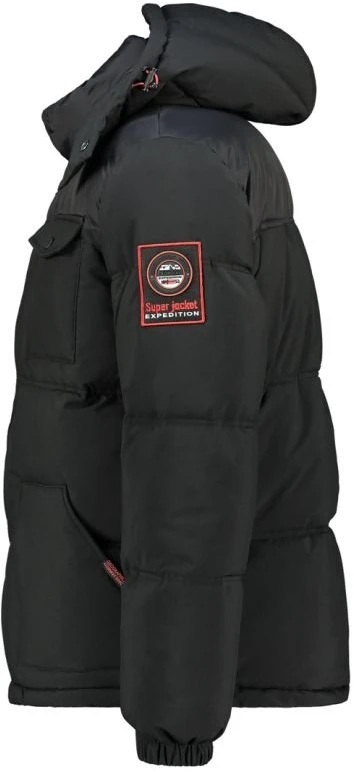 Vyriška striukė Geographical Norway Bareda, juoda