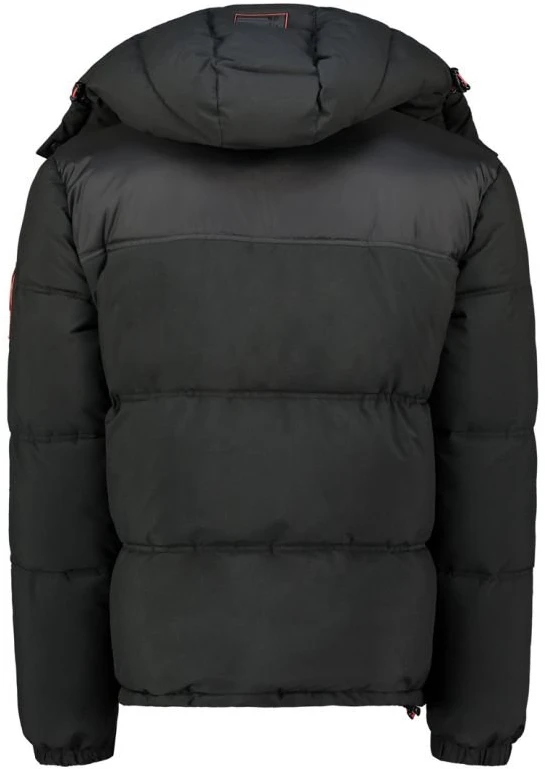 Vyriška striukė Geographical Norway Bareda, juoda