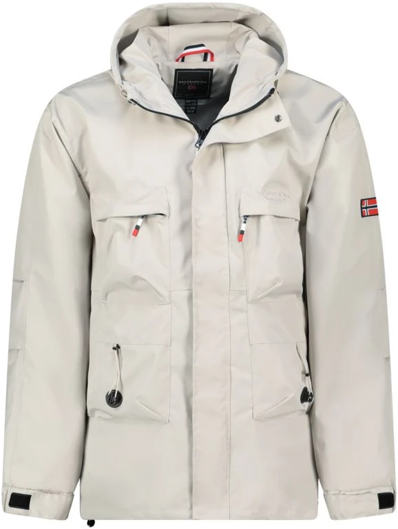 Vyriška striukė Geographical Norway Barimo, balkšva