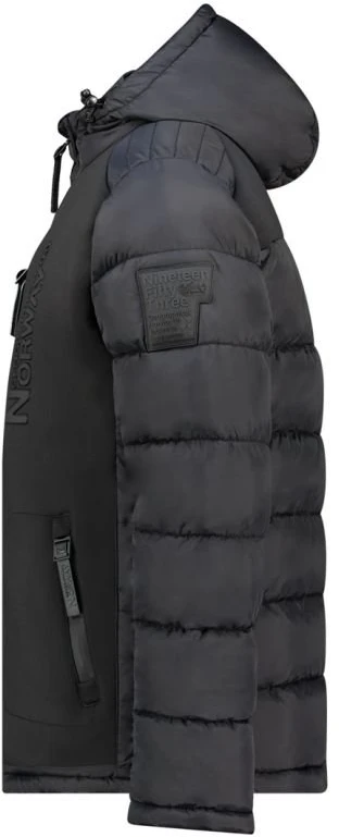Vyriška striukė Geographical Norway Beachwood, juoda