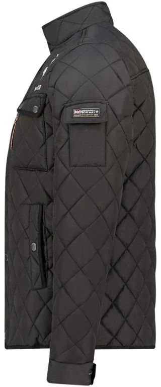 Vyriška striukė Geographical Norway Belificio, juoda