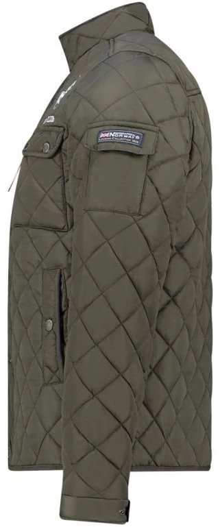Vyriška striukė Geographical Norway Belificio, chaki