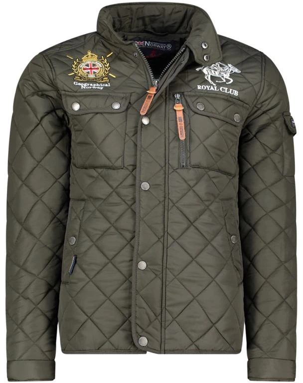 Vyriška striukė Geographical Norway Belificio, chaki