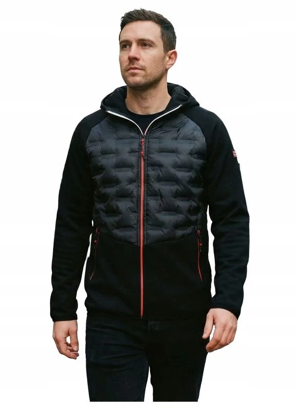 Vyriška striukė Geographical Norway Couto, juoda