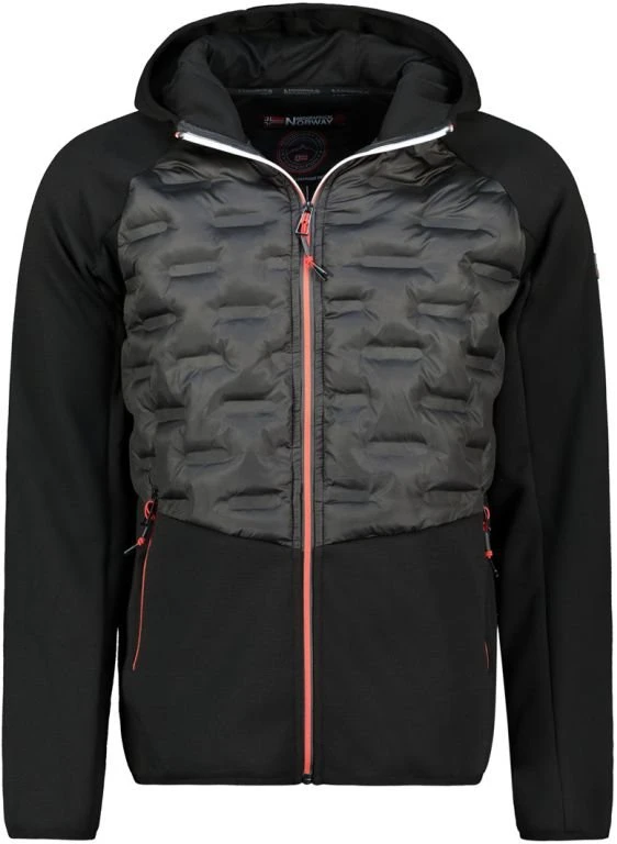 Vyriška striukė Geographical Norway Couto, juoda