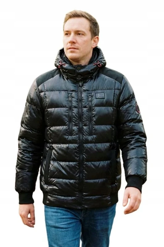 Vyriška striukė Geographical Norway, juoda